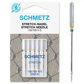 Ompelukoneneula Schmetz Stretch 130/705 H-S 5kpl