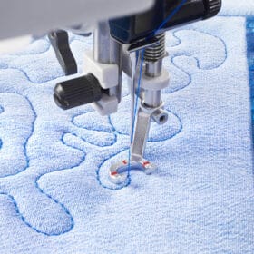 Pfaff Avoin vapaatikkauksen jousijalka