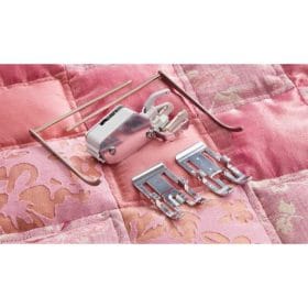 Husqvarna Viking Yläsyöttäjä vaihdettavin paininjaloin