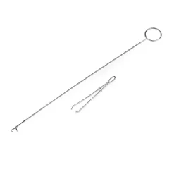 Kääntöneula ja kuminauhanpujotin